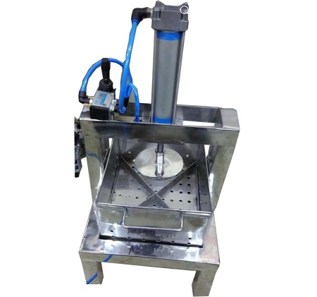 Gasoperated khoya making machine